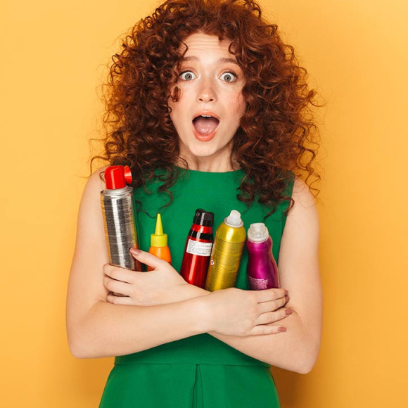 Лаки, пінки, гелі, воски для вкладання волосся